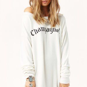 Wildfox Champagne Roadtripper Sweatshirt